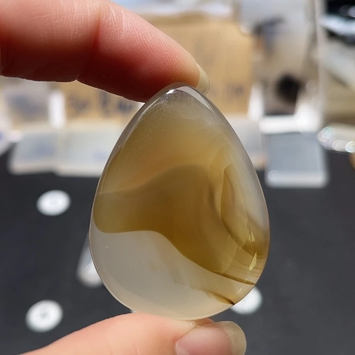 未镶嵌发饰玛瑙/玉髓