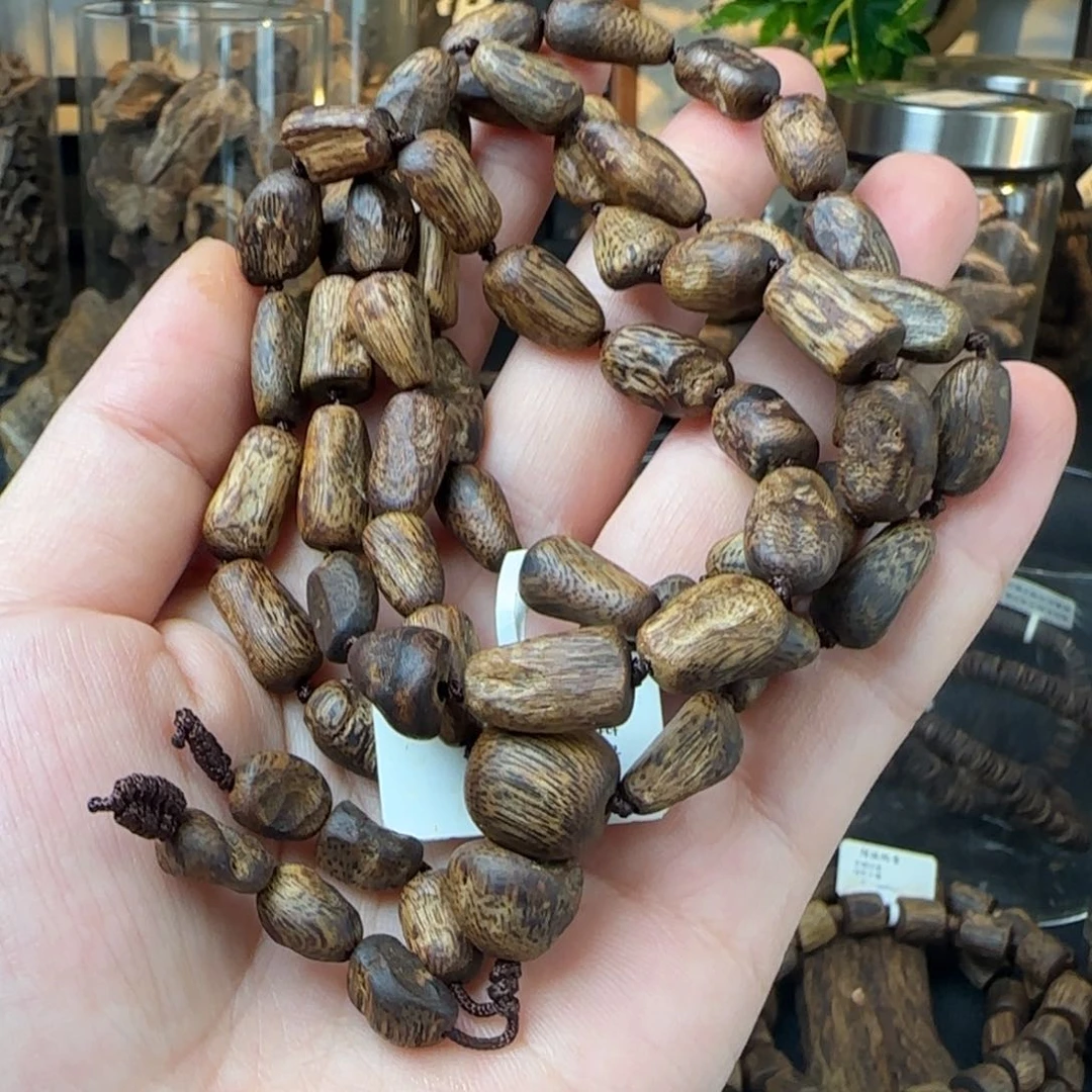 木奇楠淳化老料树丁随型多圈