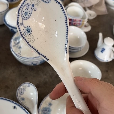 陶瓷勺一个陶瓷陶瓷