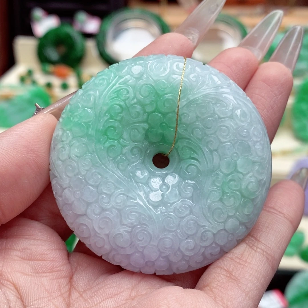 颈饰未镶嵌翡翠翡翠吊坠
