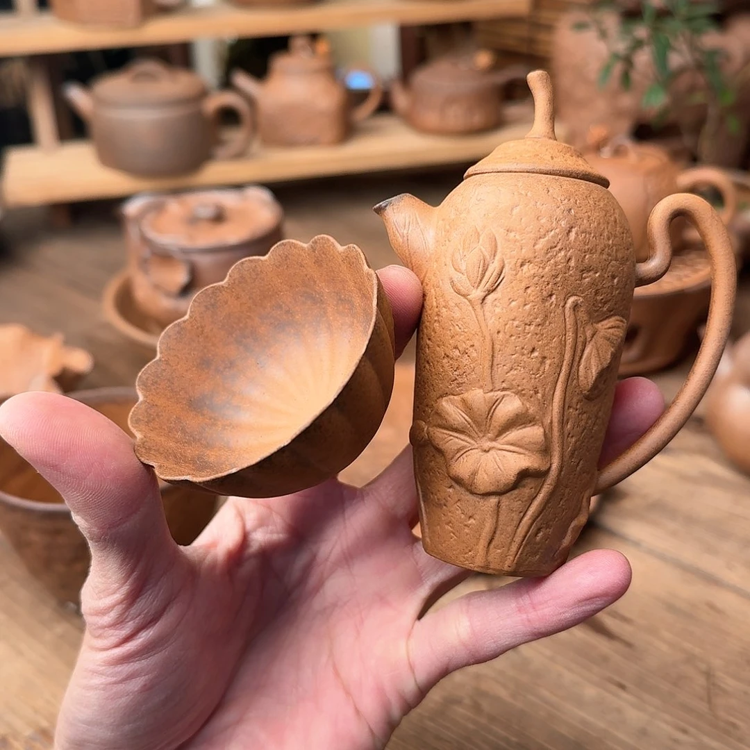原矿老岩泥茶器系列