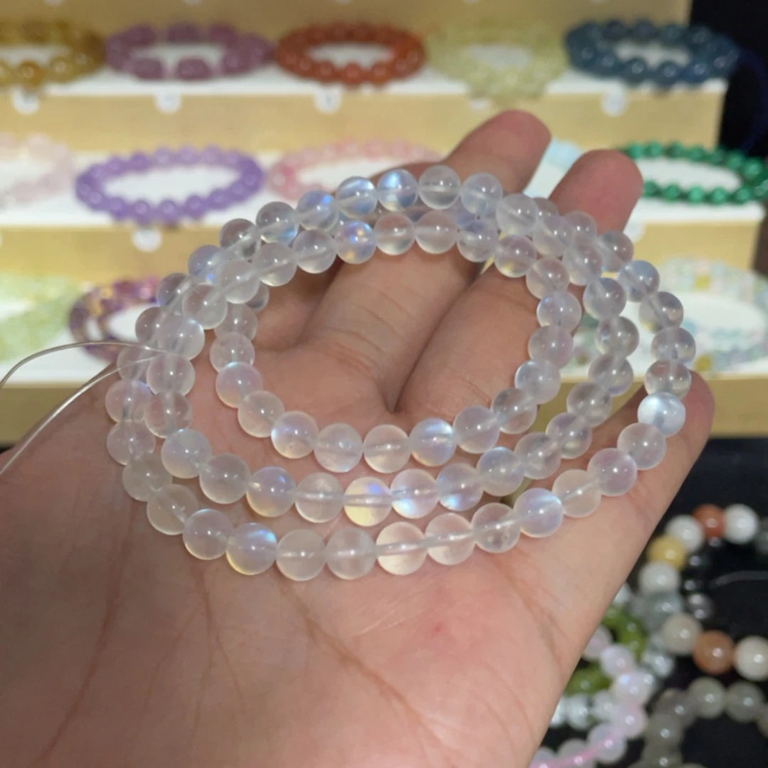 【闪购商品】水晶手串银S800镀金镶嵌鸺*