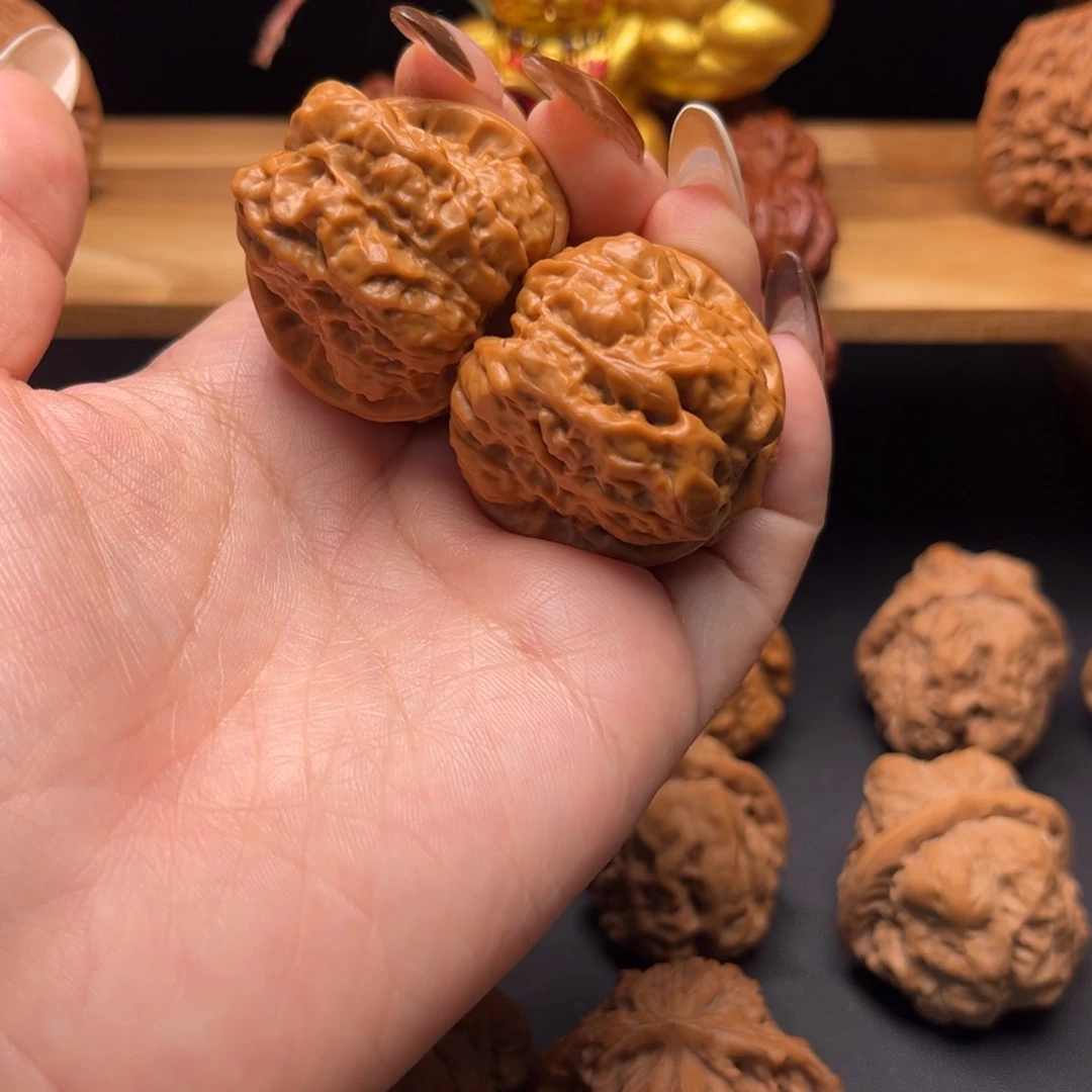 吊坠文玩核桃蛤蟆头37修打底