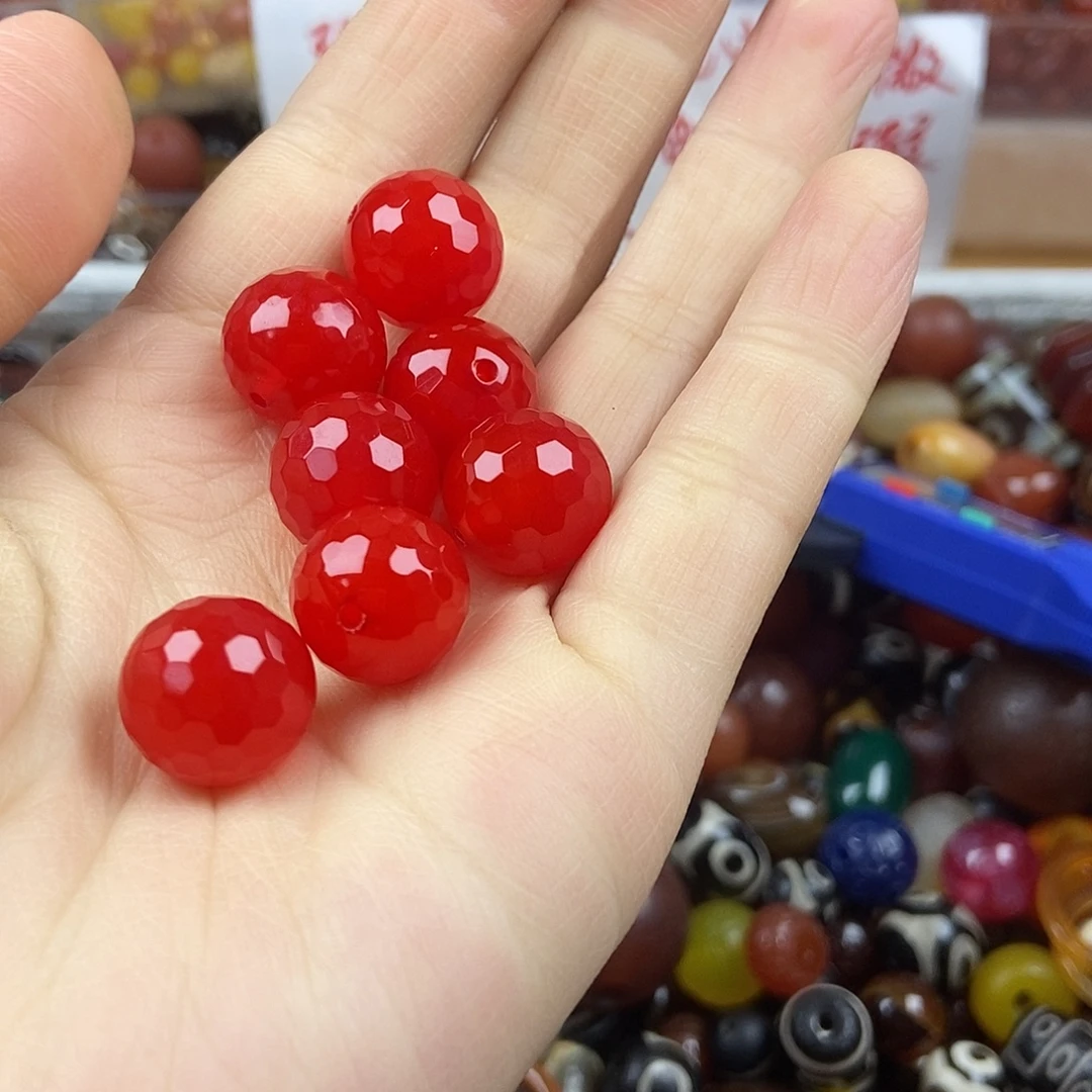 玛瑙/玉髓未镶嵌玛瑙配珠玛瑙散珠