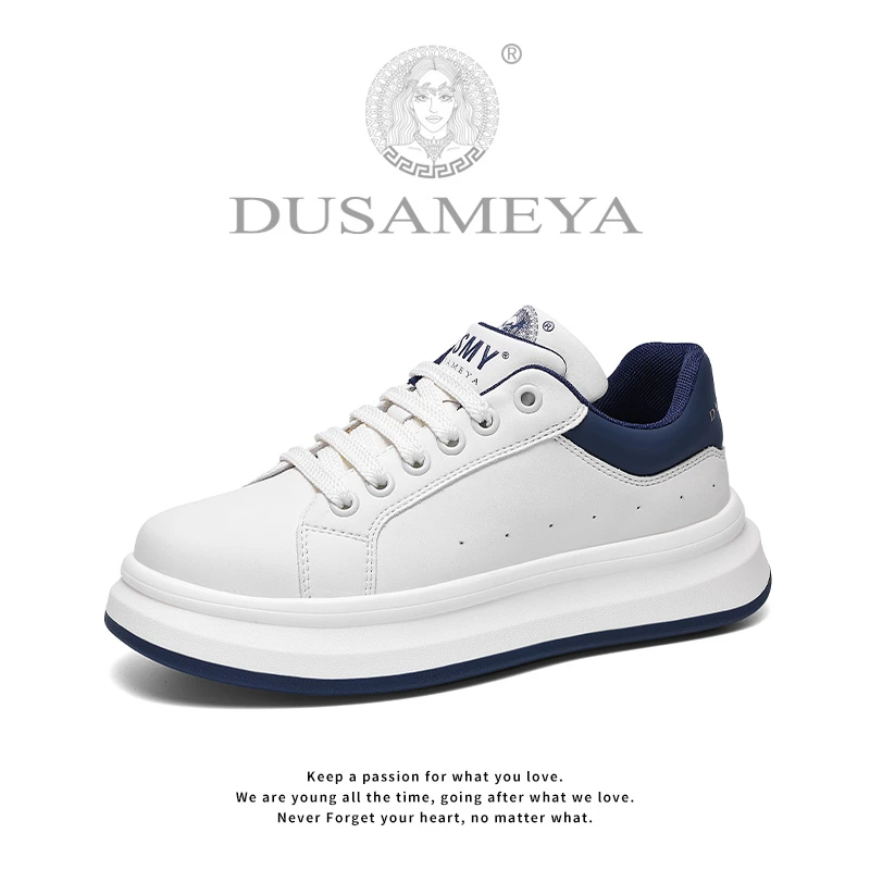 DUSAMEYA/杜莎米娅夏季新款休闲轻奢时尚百搭防滑软底潮流低帮鞋