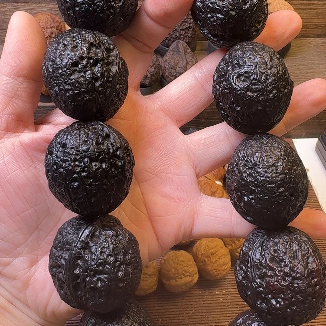 吊坠文玩核桃34橄榄球手持37尺寸