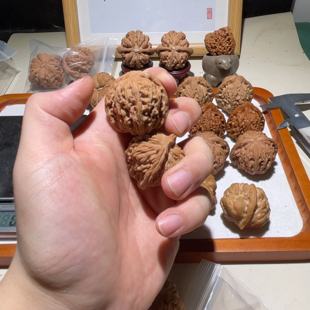 用***0吊坠文玩核桃34全品楼子