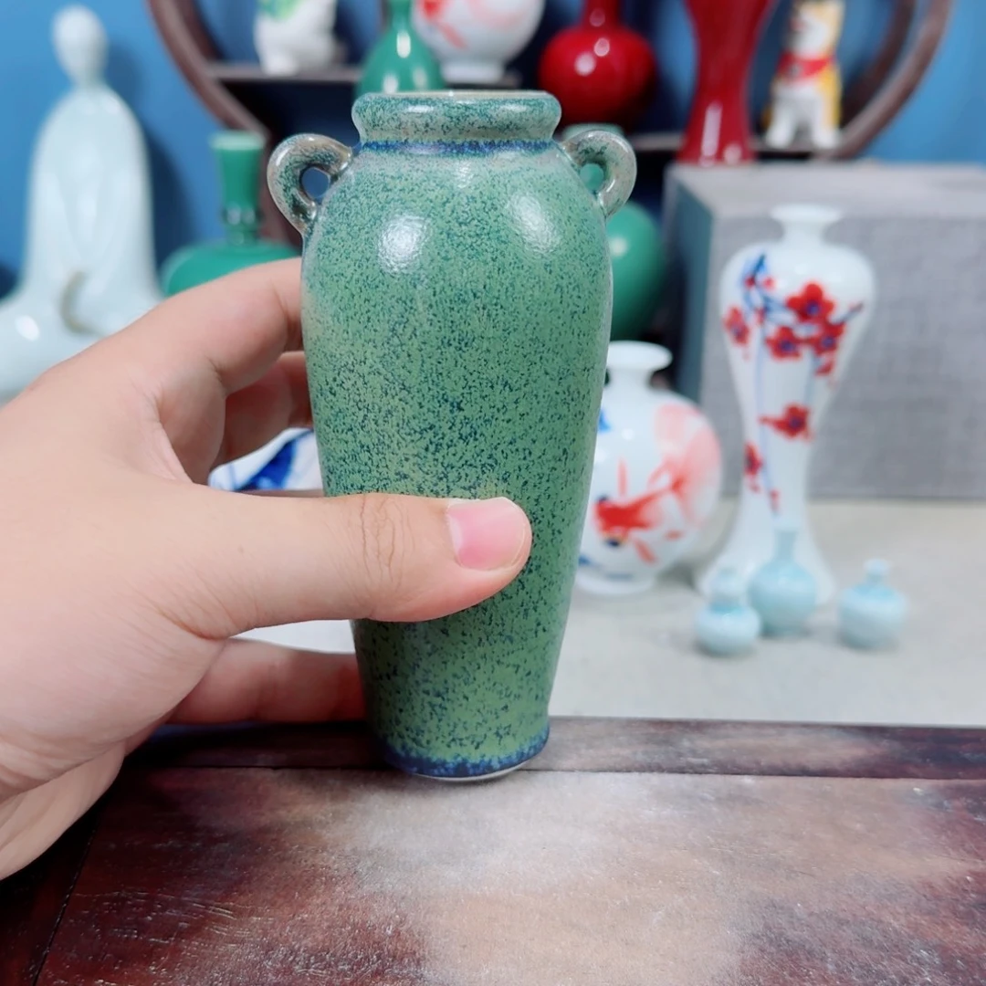 陶瓷手工小花器摆件