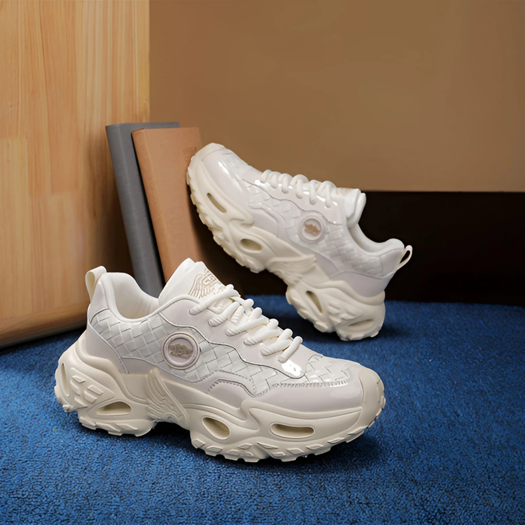 GalaTimes增高透气冬季老爹鞋时尚休闲鞋男士女士百搭潮流运动鞋A