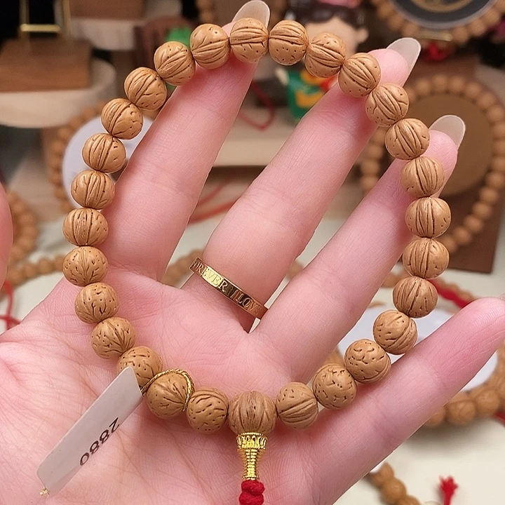 手串桃核古灵子边尺9抛光尺寸误差0.5mm之间