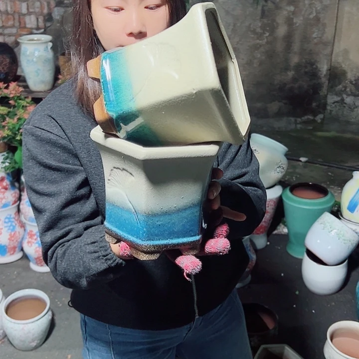 花盆花盆口16高16