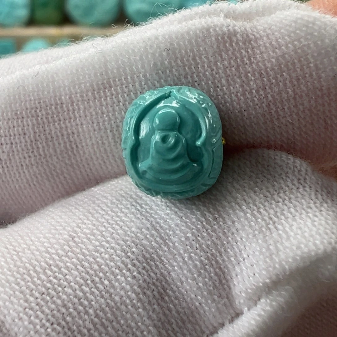 未镶嵌绿松石配饰8.8mm