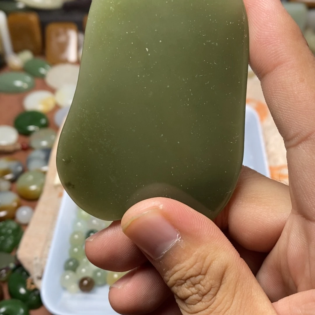 和田玉吊坠(不含链)未镶嵌