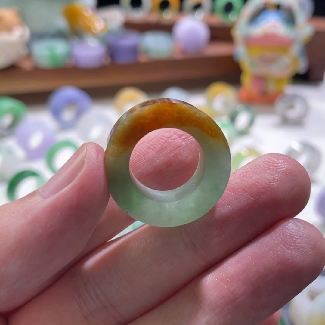 2***5定制翡翠未镶嵌翡翠14圈口