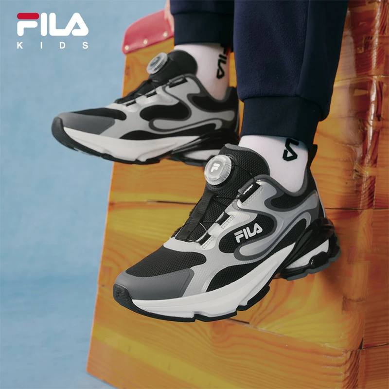 【斐乐儿童太空舱Q3】25年秋季新款时尚运动舒适运动跑鞋K55B431103