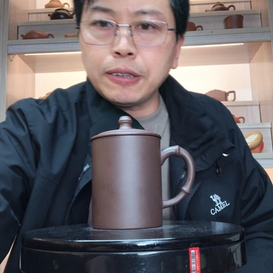 茶杯紫砂微瑕容量450