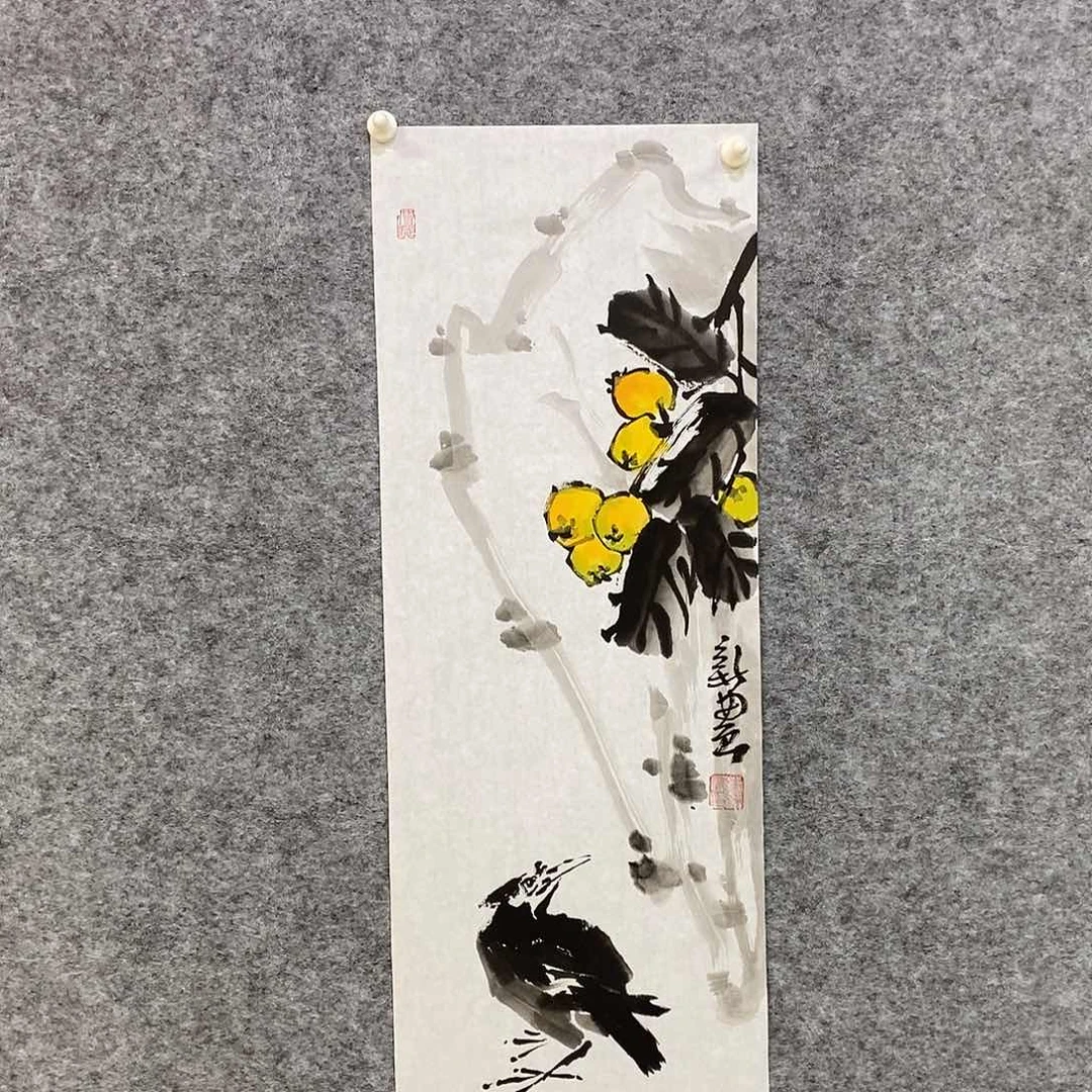 国画缪新农国画作品