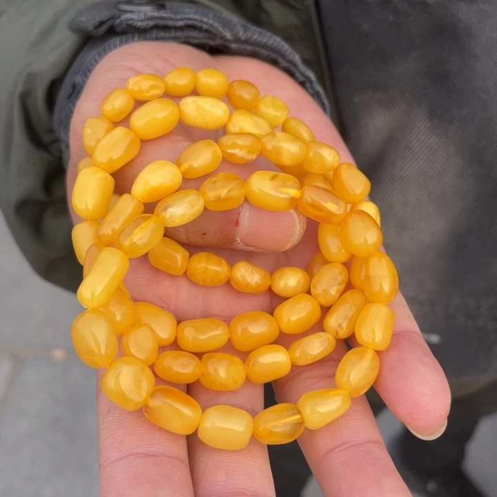 琥珀未镶嵌手链多样性发货，发其一