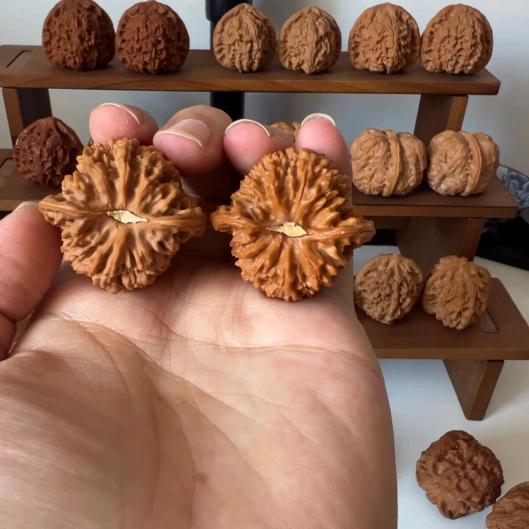 文玩核桃把件全品38满天星