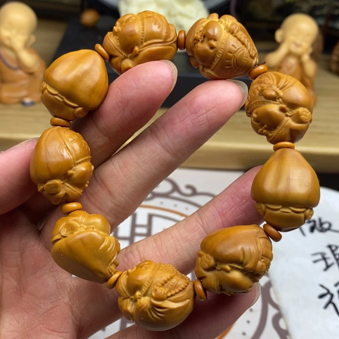 橄榄核手串/手链橄榄核雕工艺手串