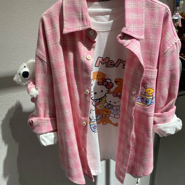 1062儿童衬衫长T套装