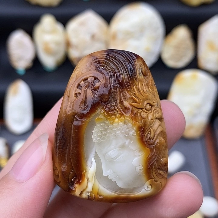 未镶嵌琥珀裸石一念之间b108