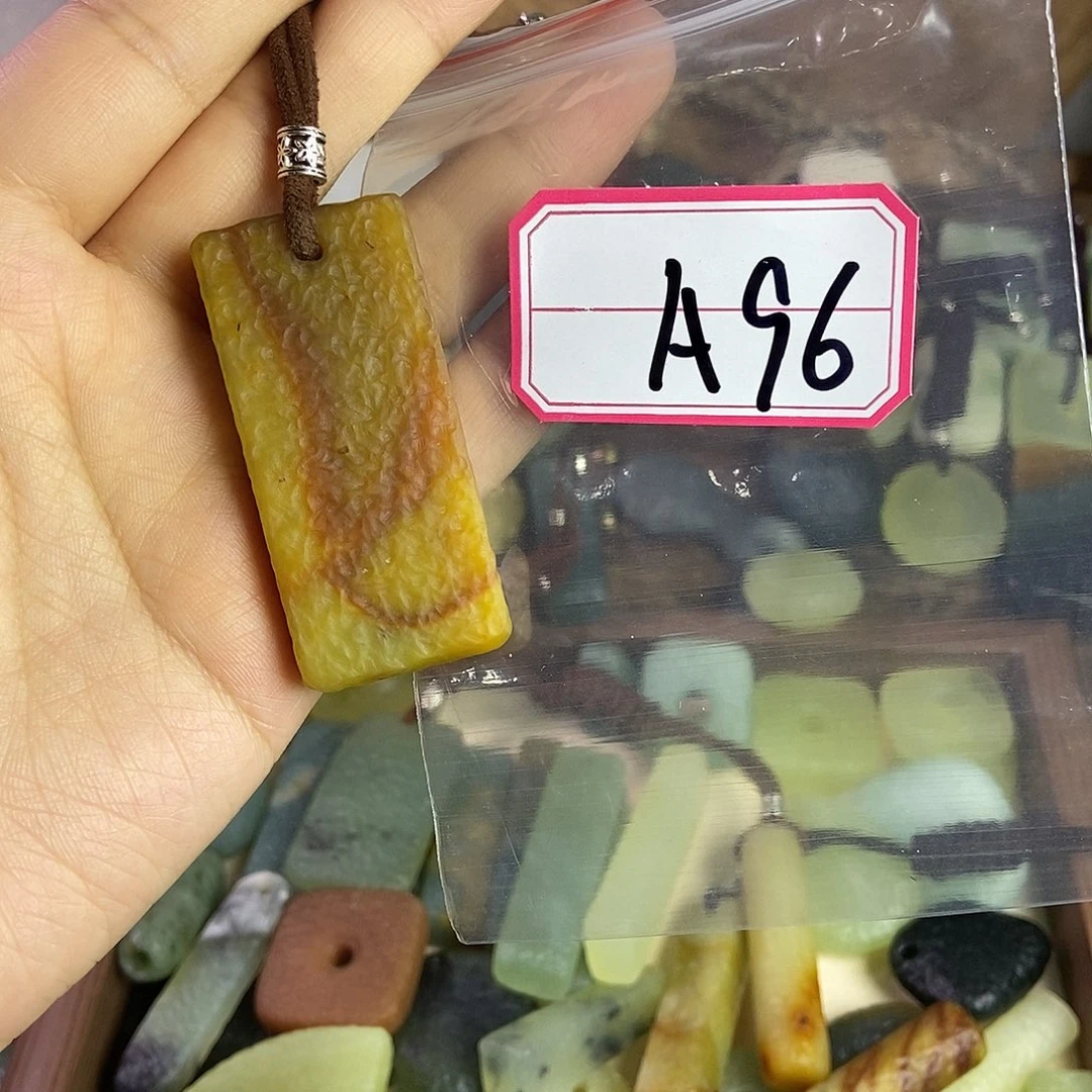 蛇纹石玉手链未镶嵌袁**你