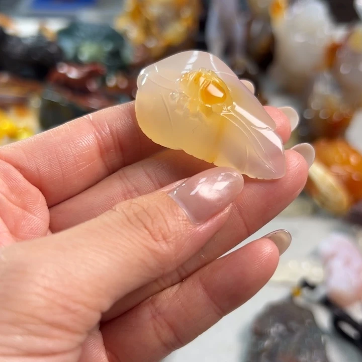 玛瑙/玉髓吊坠(不含链)未镶嵌