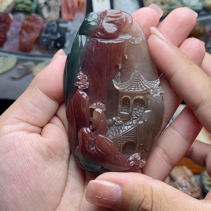 【闪购商品】未镶嵌特价精品手把定制石英质玉