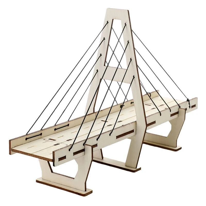 斜拉桥科技小制作diy材料小学生创意手工发明益智模型