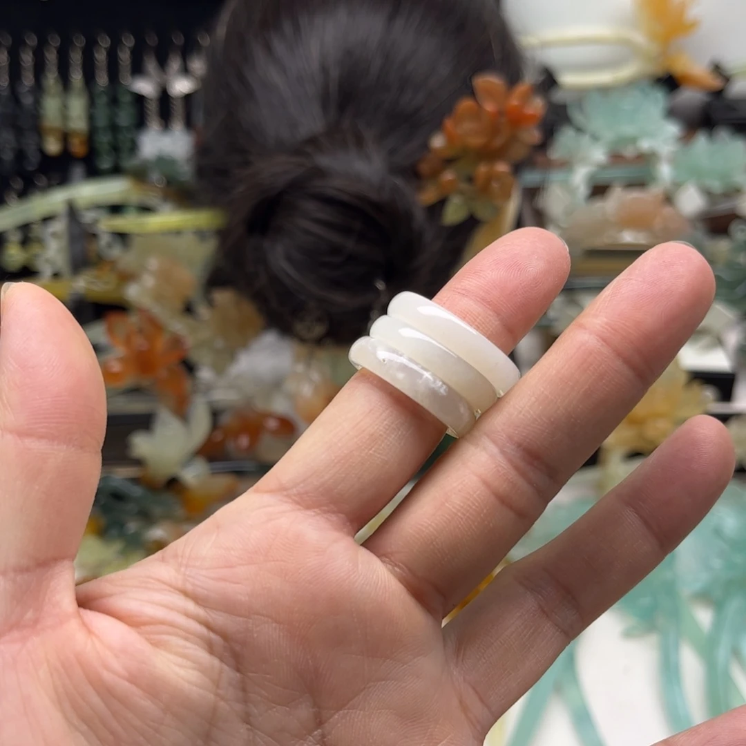 蛇纹石玉合金发簪