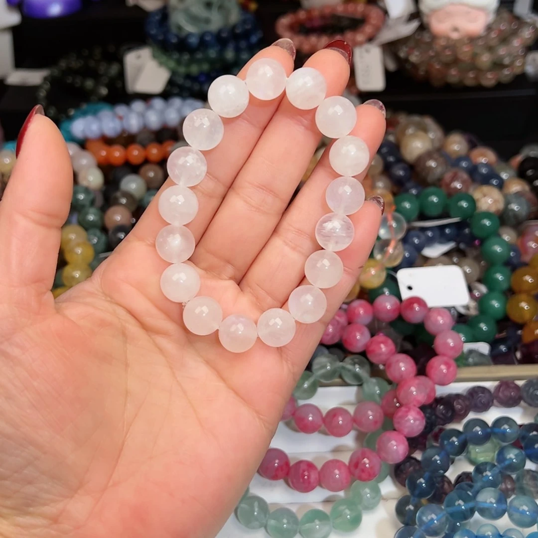 【闪购商品】烟晶手链银S925镶嵌聪*?343