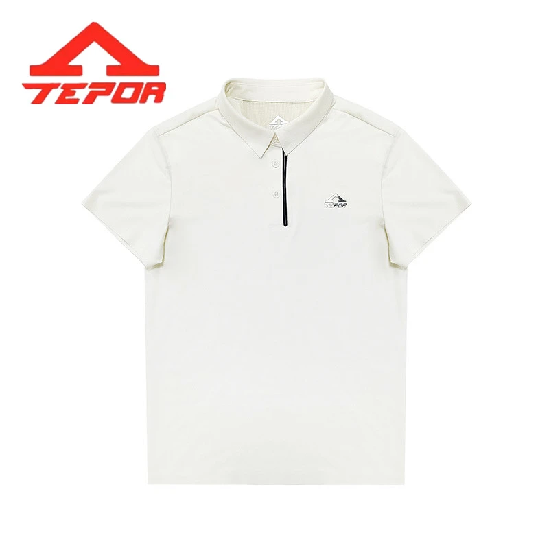 【天跑】天跑情侣款衬衫领半袖夏纯色POLO衫短袖t恤TP23TW1006