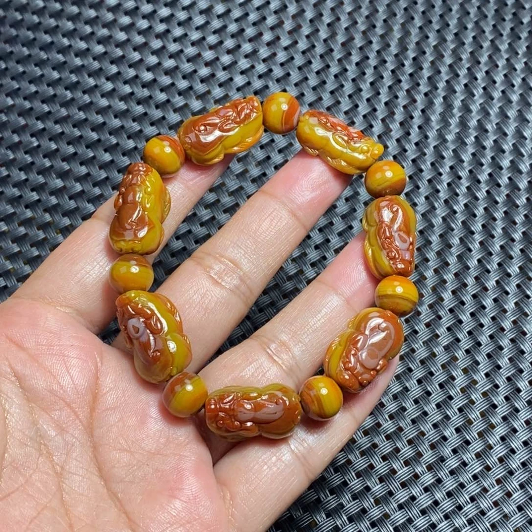 玛瑙/玉髓战国红未镶嵌可*