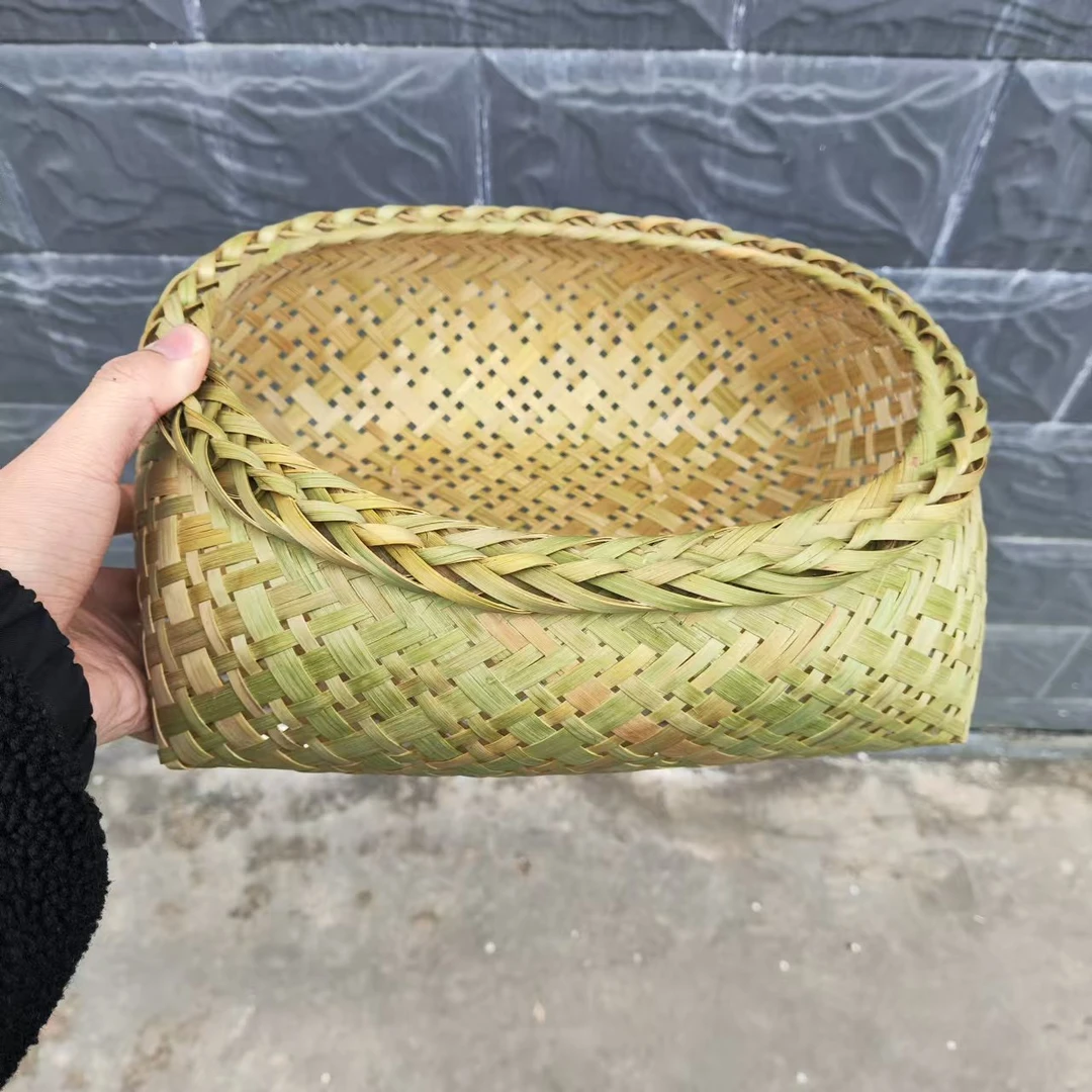 26厘米，双层花边精品水果框茶篮子