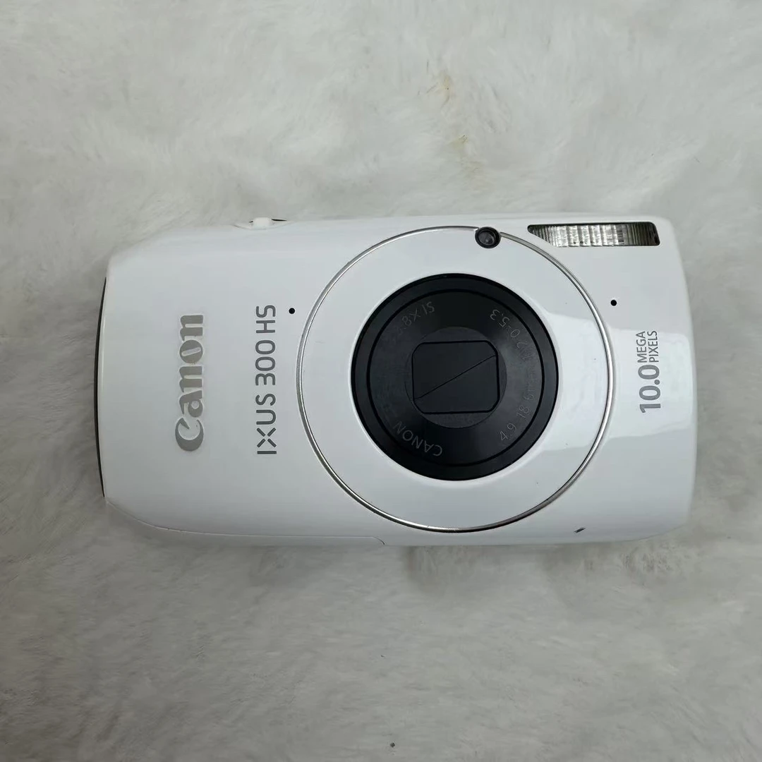95新 Canon/佳能 ixus300白色带原盒奶油肌1000万像素氛围感