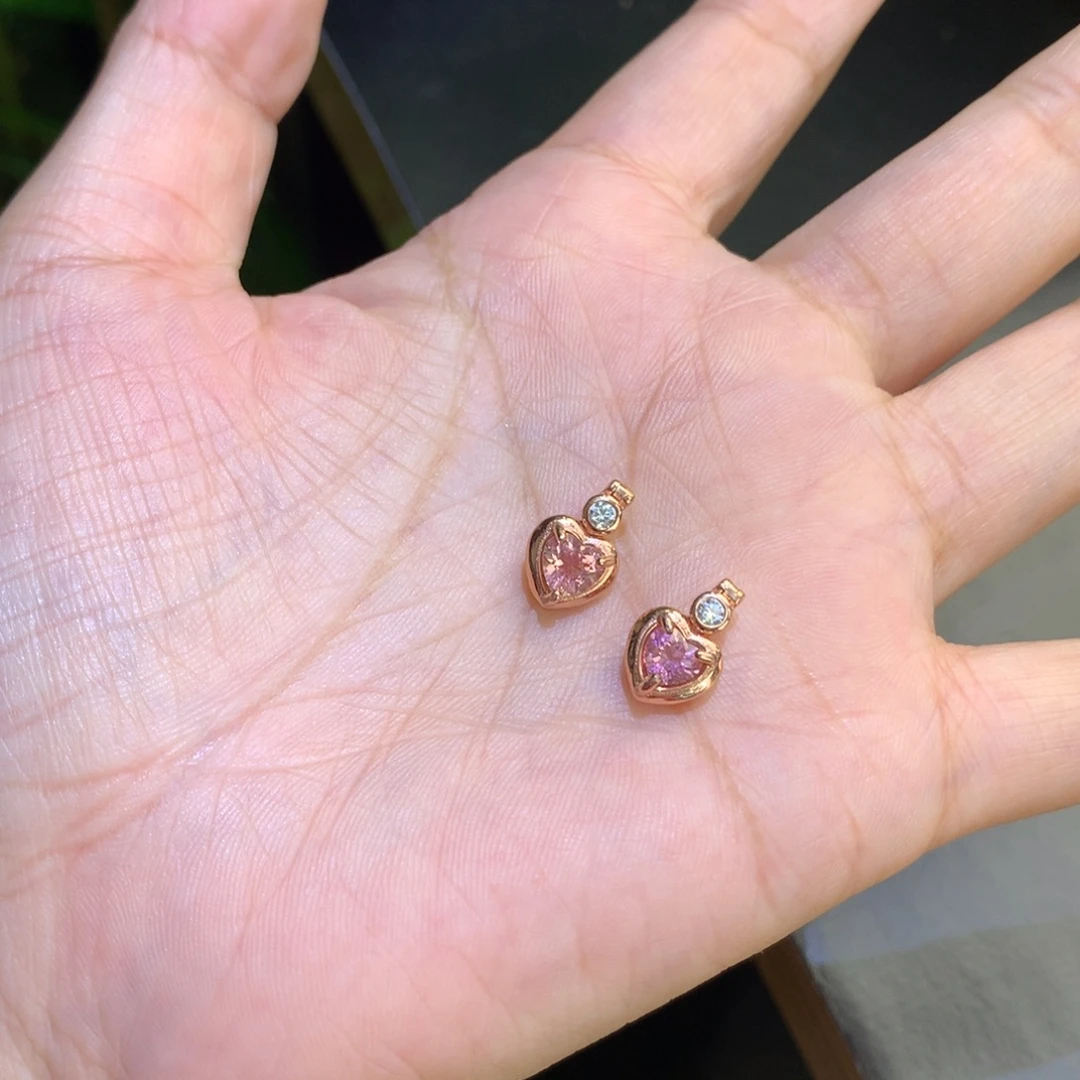 碧玺银S925镶嵌吊坠多样性发其一