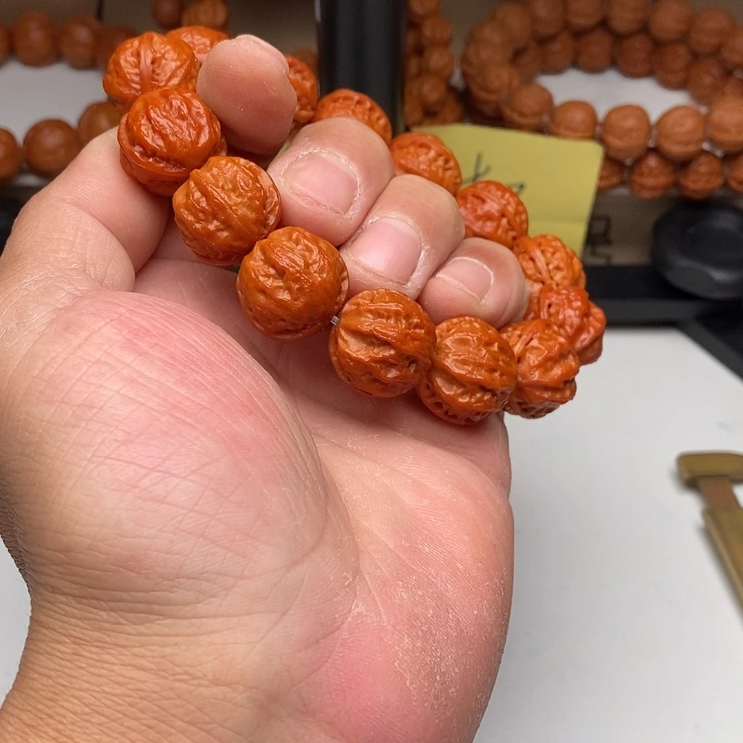 木质类文玩核桃1.9八棱