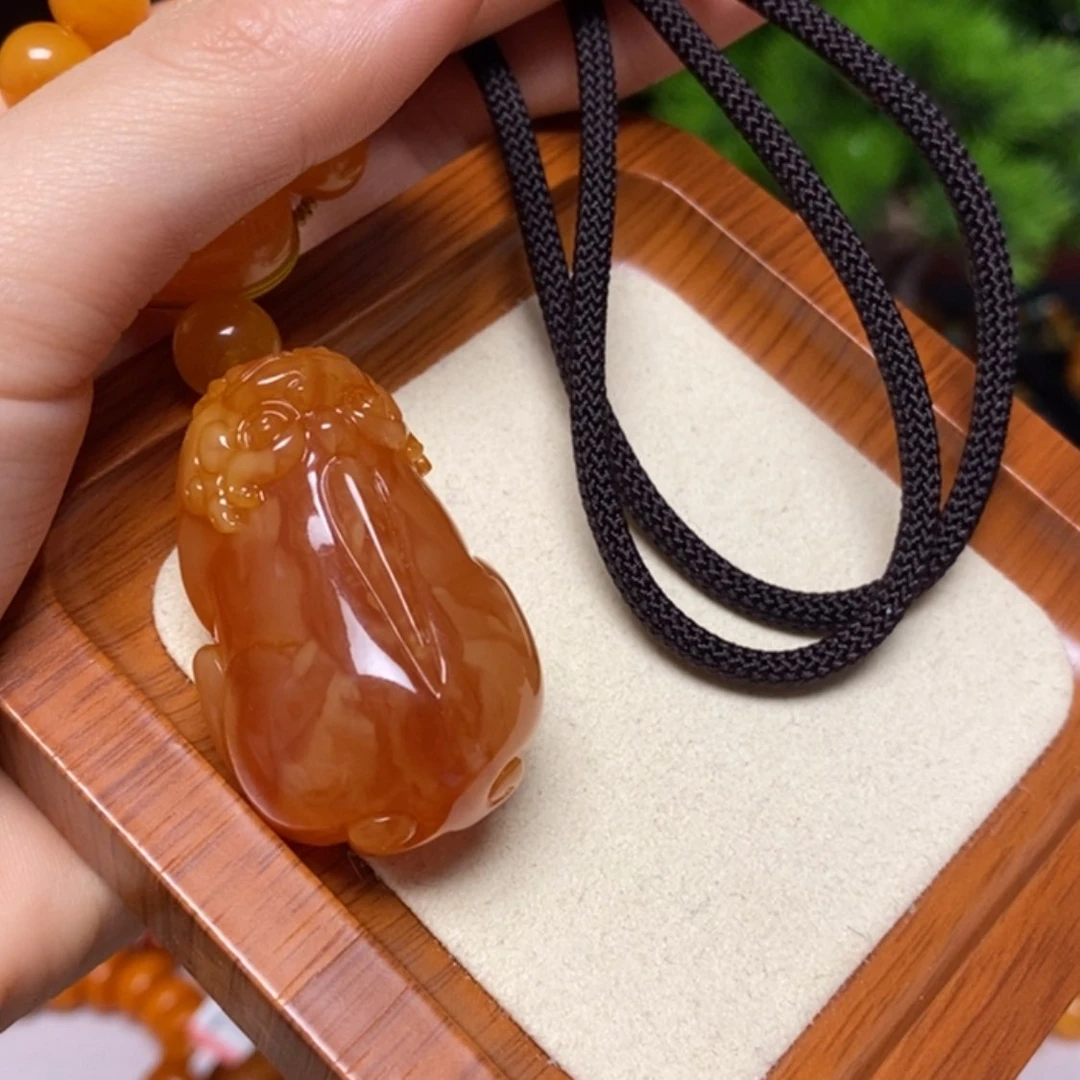 【闪购商品】蜜蜡颈饰未镶嵌项链