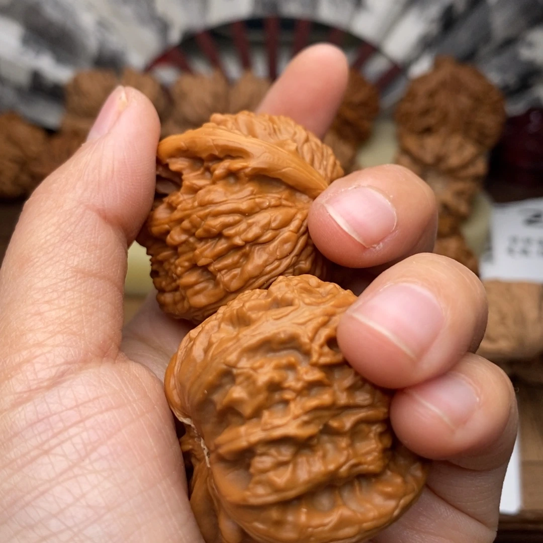 文玩核桃把件43白狮子打底团购