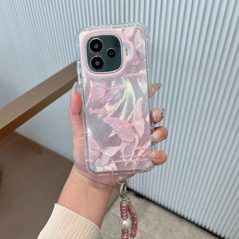 适用vivoiqooz9手机壳新款iqooz9turbo高级感蝴蝶女z9turbo+防摔