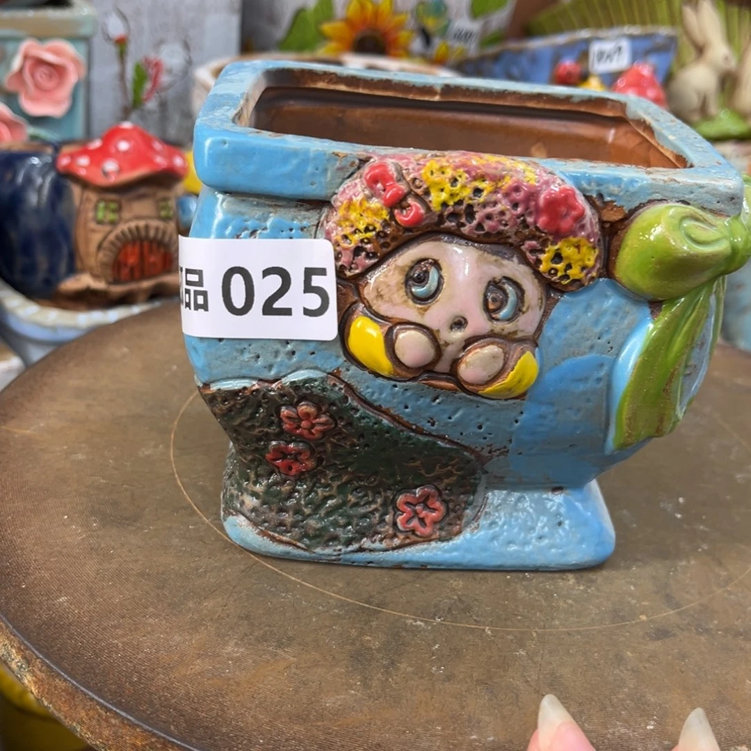 粗陶多肉花盆花盆花盆孤品25
