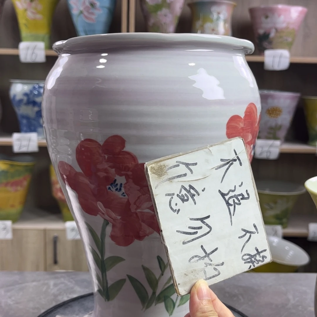 景德镇陶瓷花盆花盆