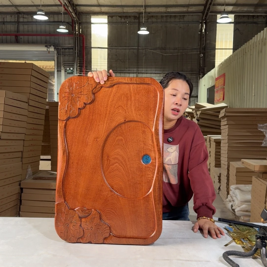 花梨木茶盘65*42尺寸