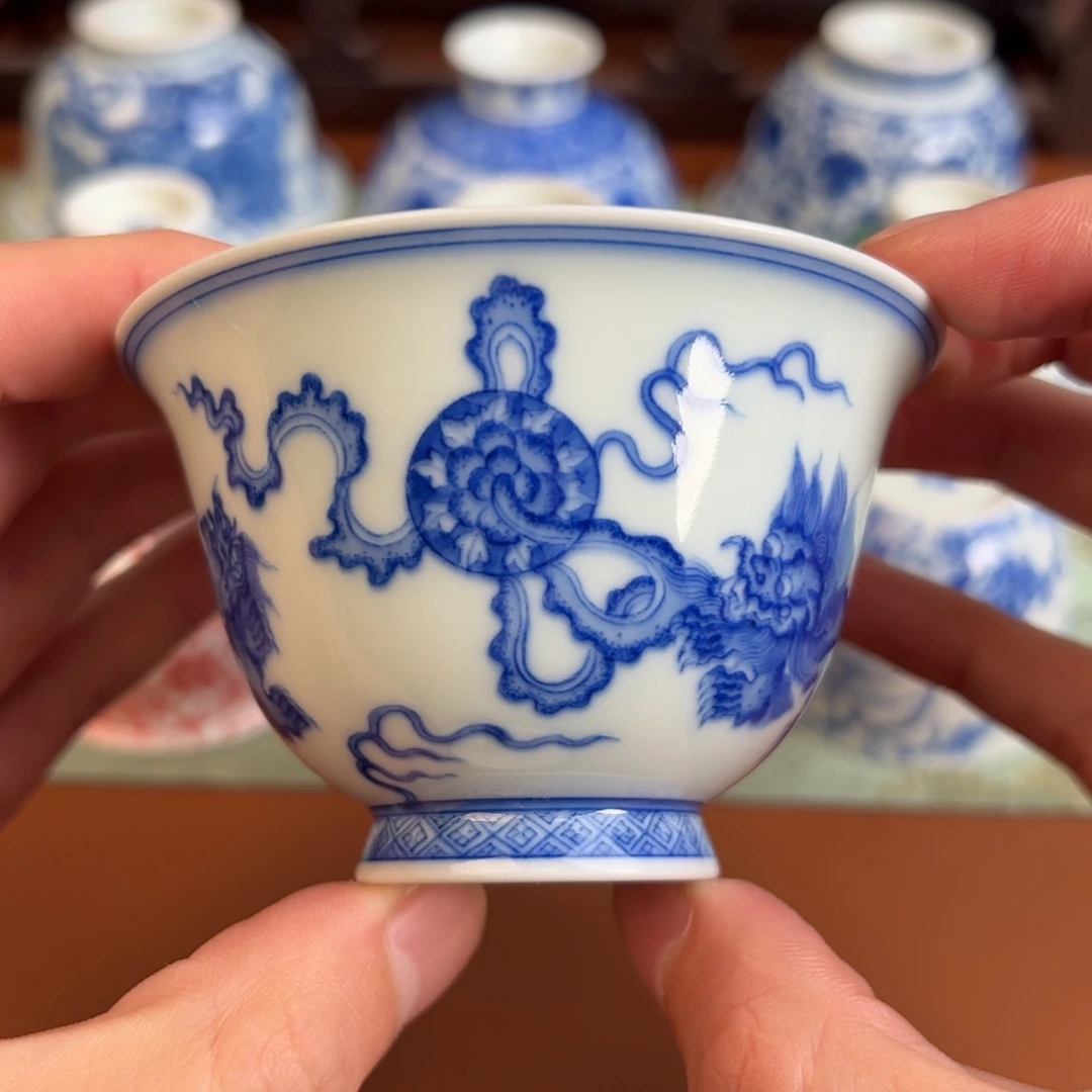 瓷片景德镇瓷器手工手绘
