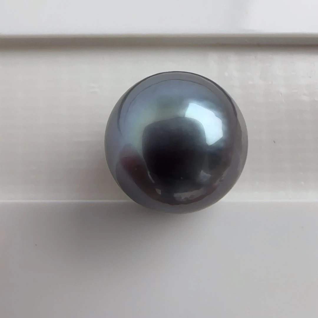 海水珍珠裸珠大溪地9.4面珠 不鉴赏 可定制