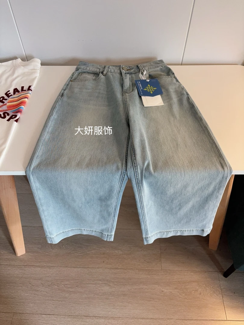糯米牛仔。超好品质！浅色中高腰显瘦牛仔裤