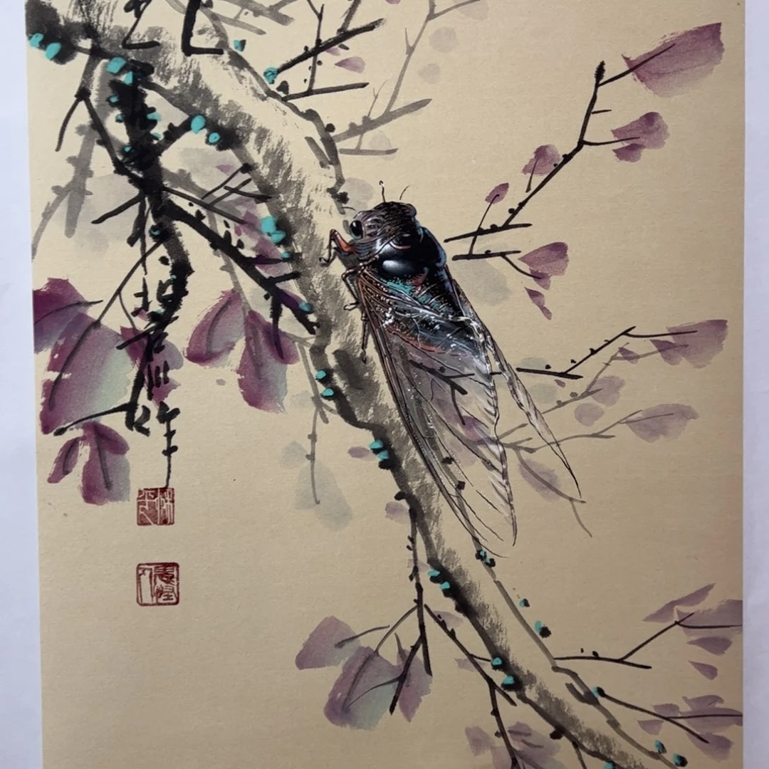 彬***理国画柳平老师精品
