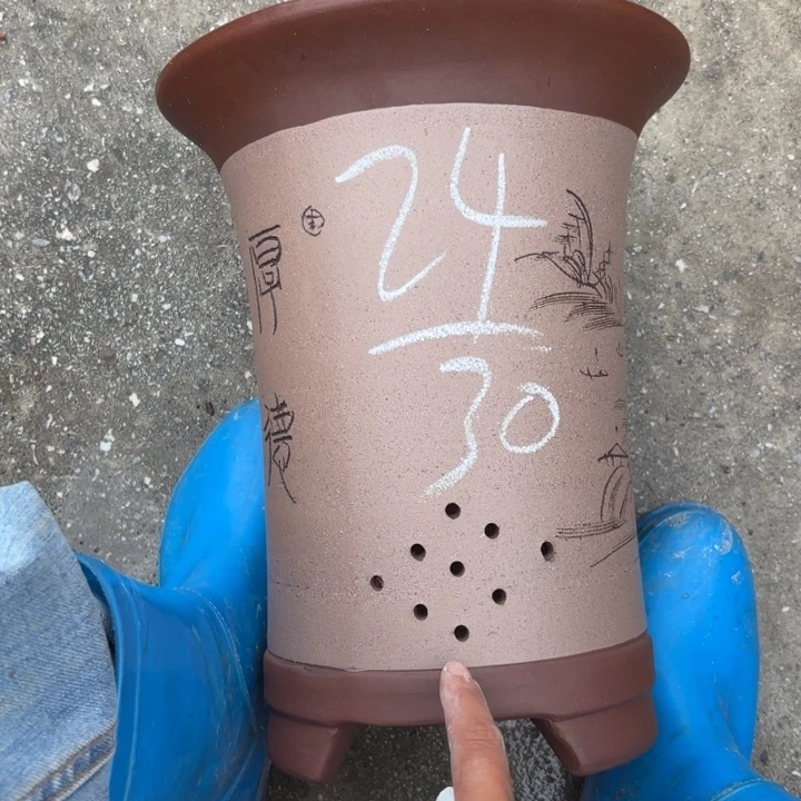 紫砂花盆紫砂的颜色
