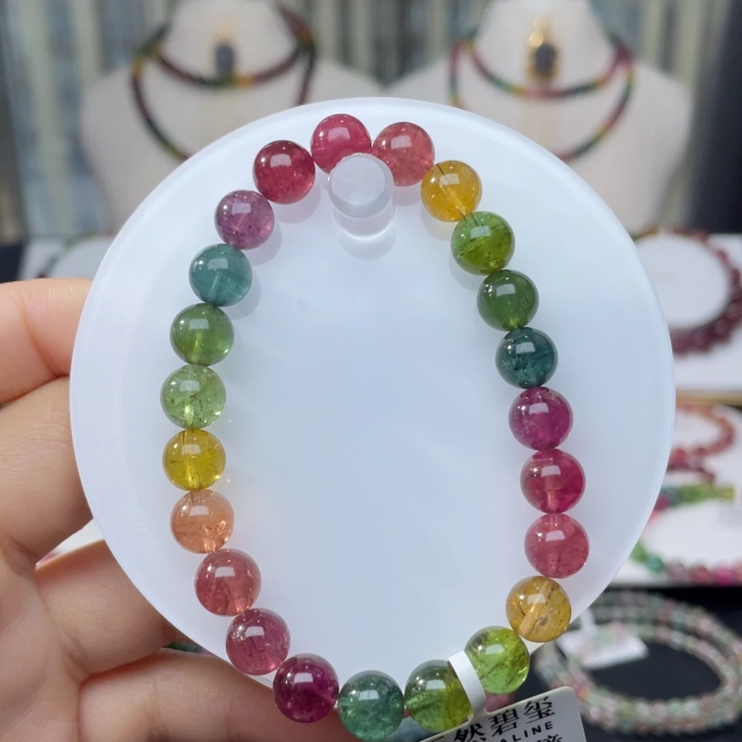 手串未镶嵌碧玺8.2mm±